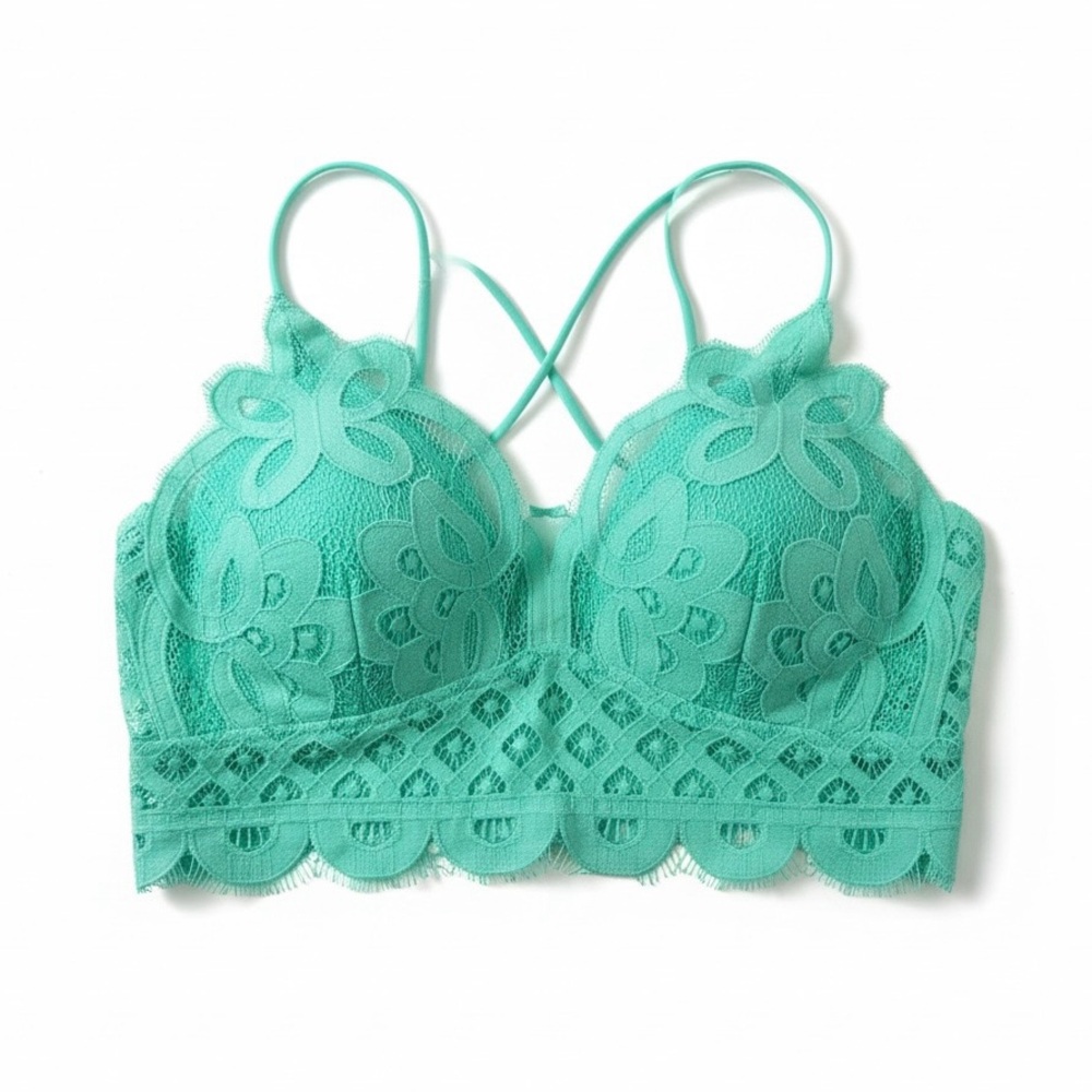 Zenana Lace Brami Mint Green NWT Sizes 2X NWT